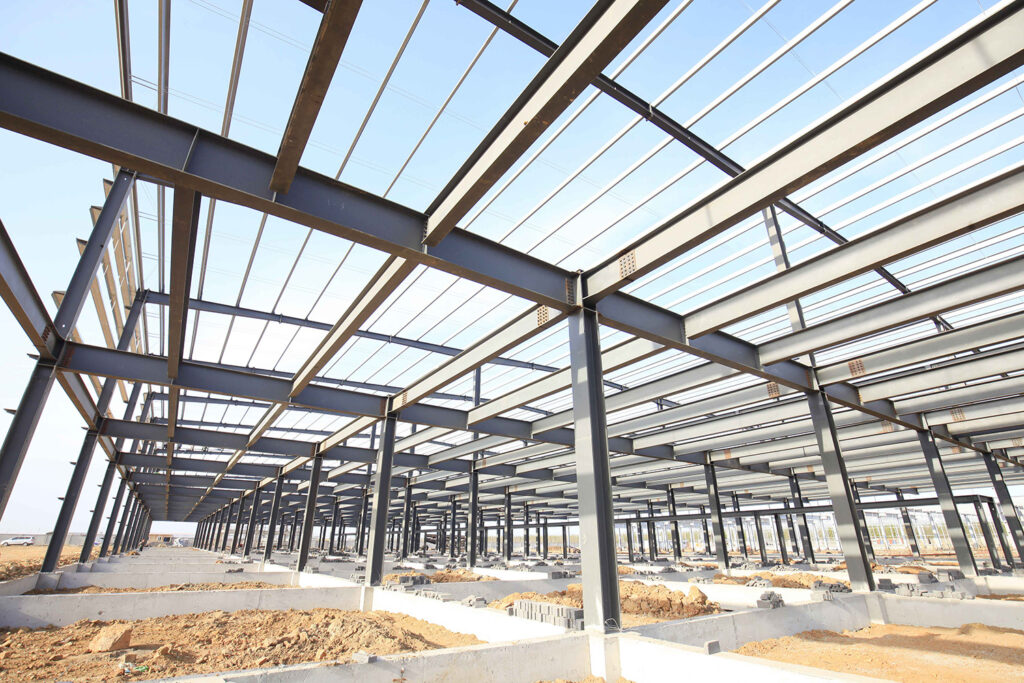 Obra com concreto reforçado com fibras da Estrutural Fibras